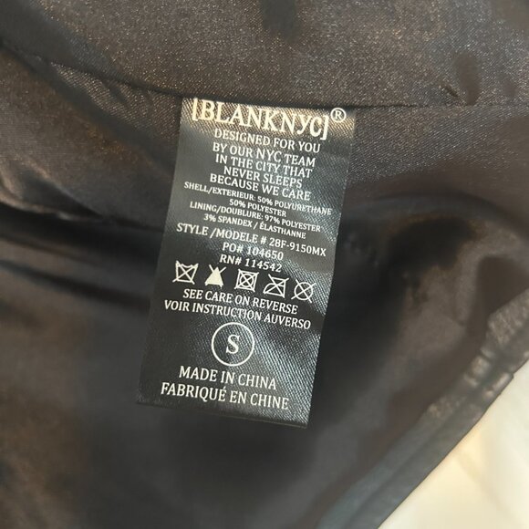 Blank NYC Faux Leather Jacket - Picture 7 of 8